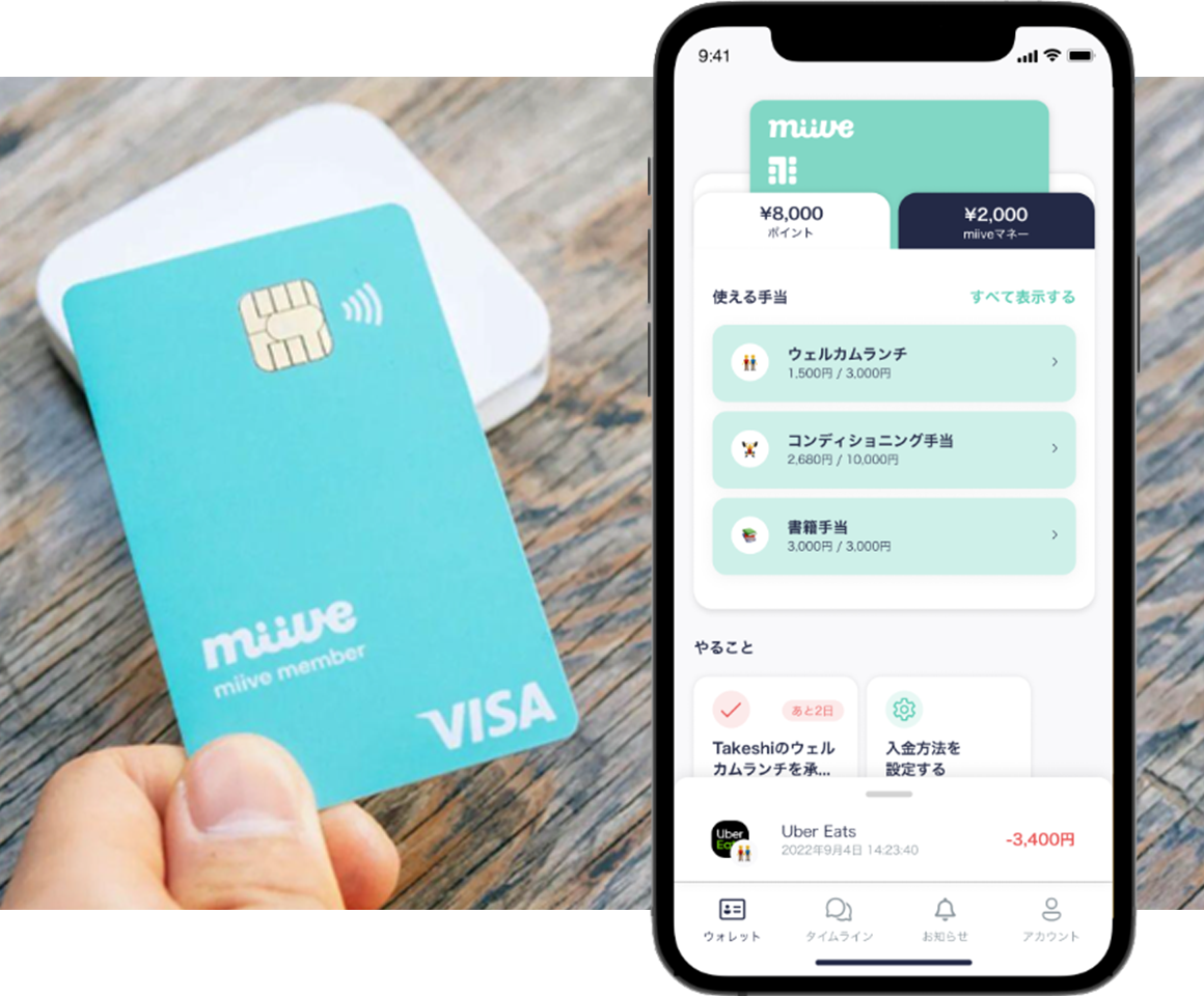 Chatwork 福利厚生サービスイメージ